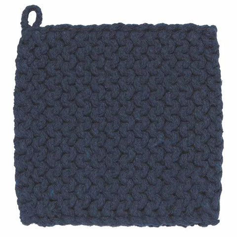 Knit Midnight Pot Holder