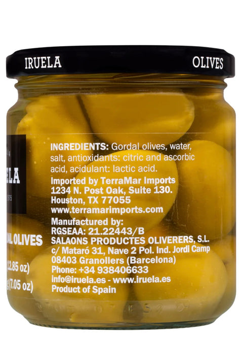 Queen Pitted Gordal Olives