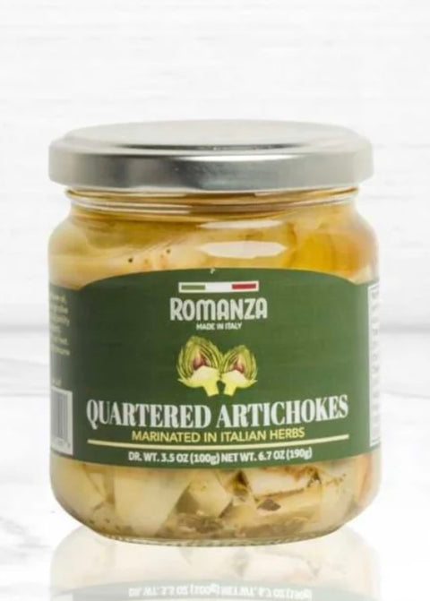 Quarters Artichokes w/ Spices