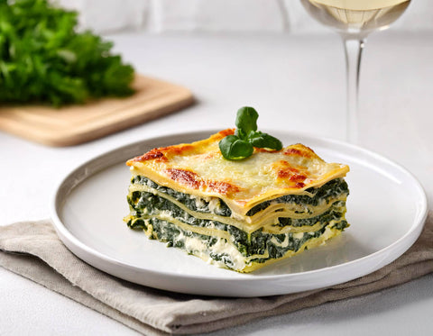 Pre-Order Spinach & Mozzarella Lasagna - 2 lbs